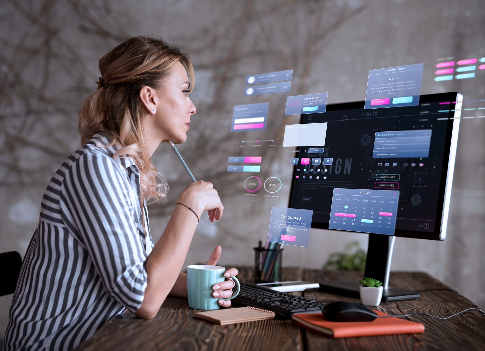 Preview of Deskrive Web Dev